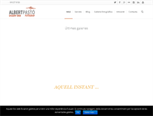 Tablet Screenshot of albertpasto.com